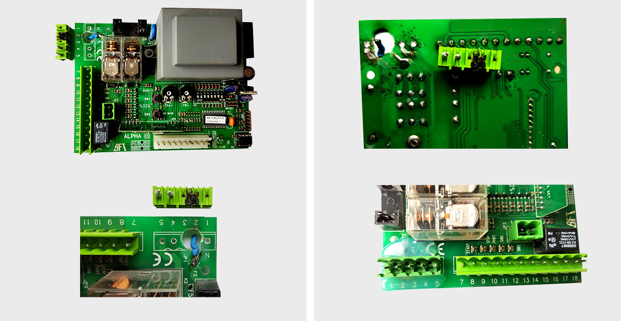 Ce facem cand automatizarea se defecteaza Ii acordam un prim ajutor printr o reparatie placa BFT ALPHA